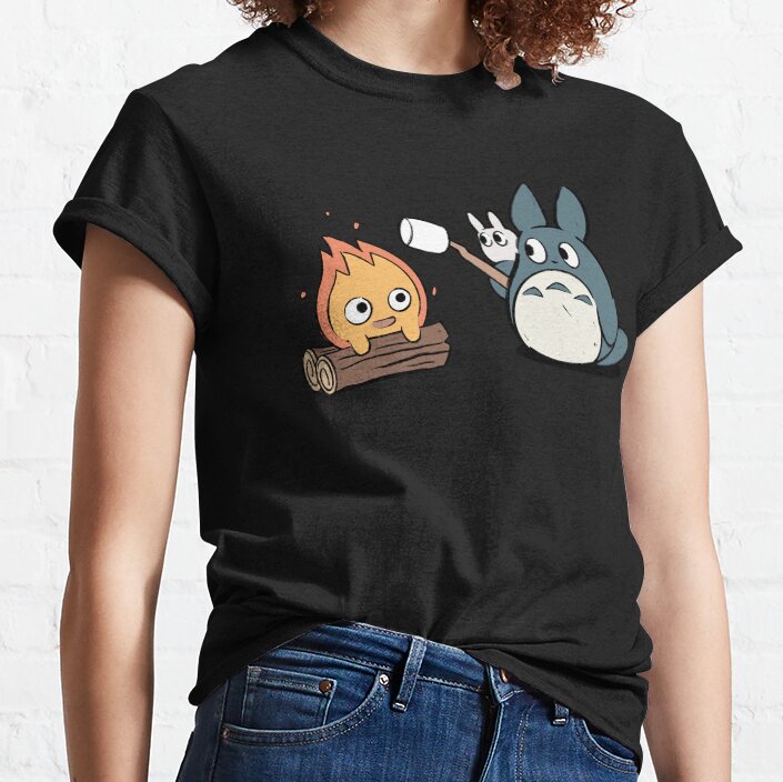 Marshmallow Totoro T-shirt - Image 2