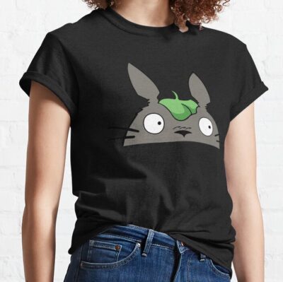 Alternative view of Cute Totoro Peeking Funny Peeker T-shirt
