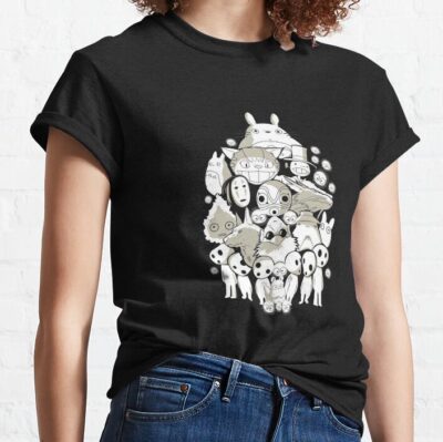 888 Studio Ghibli Totoro My Neighbor Totoro T-shirt