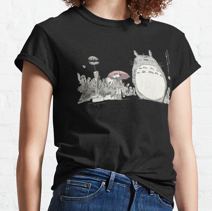 Funny Stop Manga Style Bus T-shirt