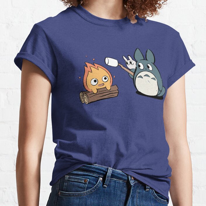 Marshmallow Totoro T-shirt - Image 5