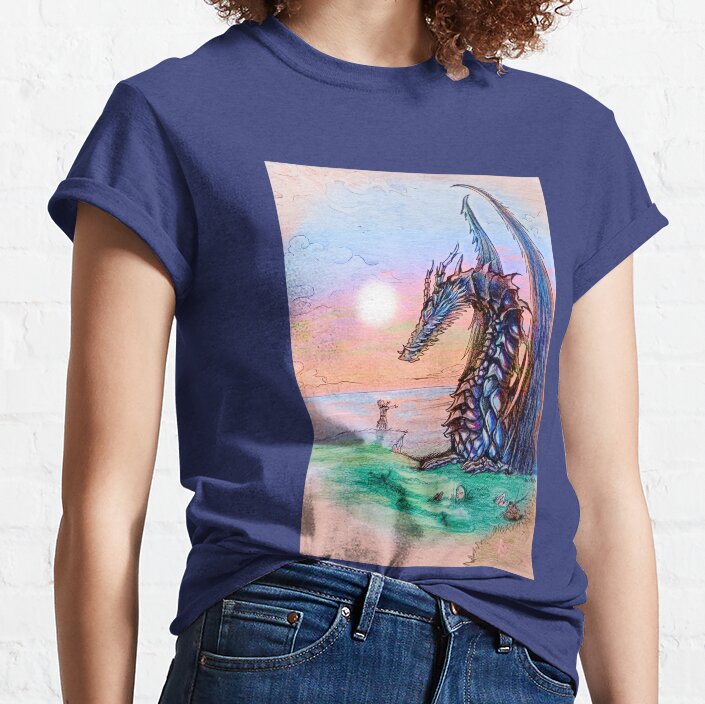 Tales From Earthsea Watercolor T-shirt - Image 5