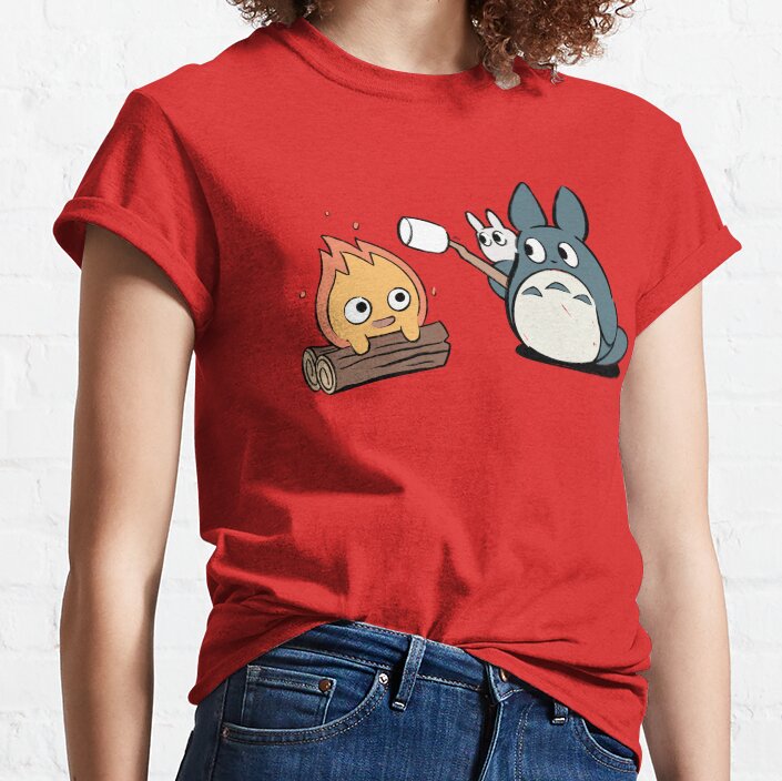 Marshmallow Totoro T-shirt - Image 6