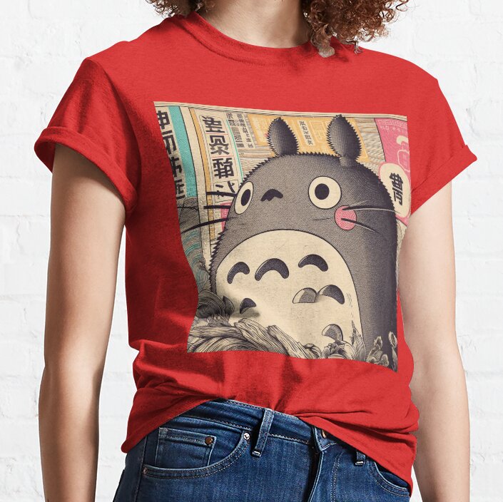 Vintage Japanese Poster Japanese Icon With Retro Charm T-shirt - Image 6