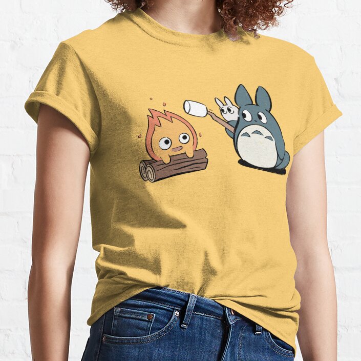 Marshmallow Totoro T-shirt - Image 7