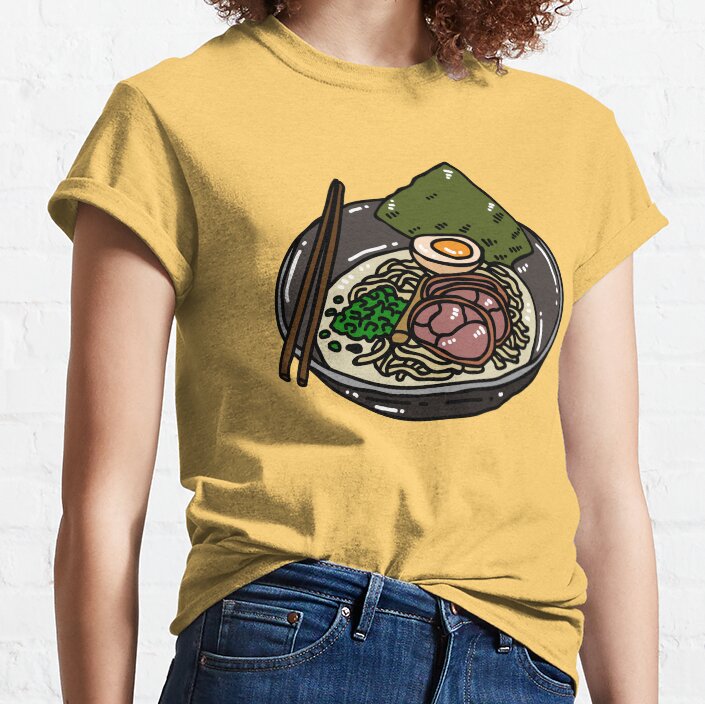 Ponyo Ramen Classic Ramen T-shirt - Image 7