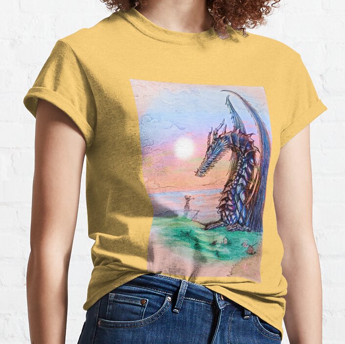 Tales From Earthsea Watercolor T-shirt - Image 7