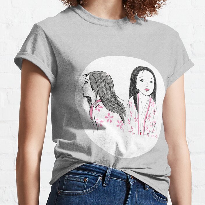 Princess Kaguya Profile T-shirt - Image 4