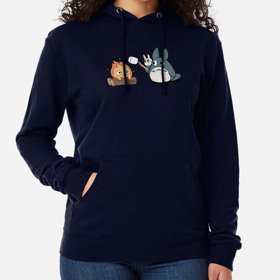 Marshmallow Totoro Hoodie - Image 6