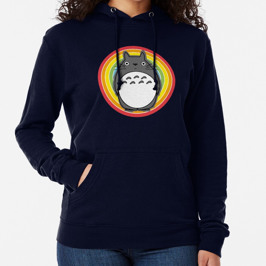 Totoro Rainbow Hoodie - Image 6
