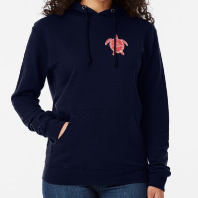Red Turtle Sticker Hoodie