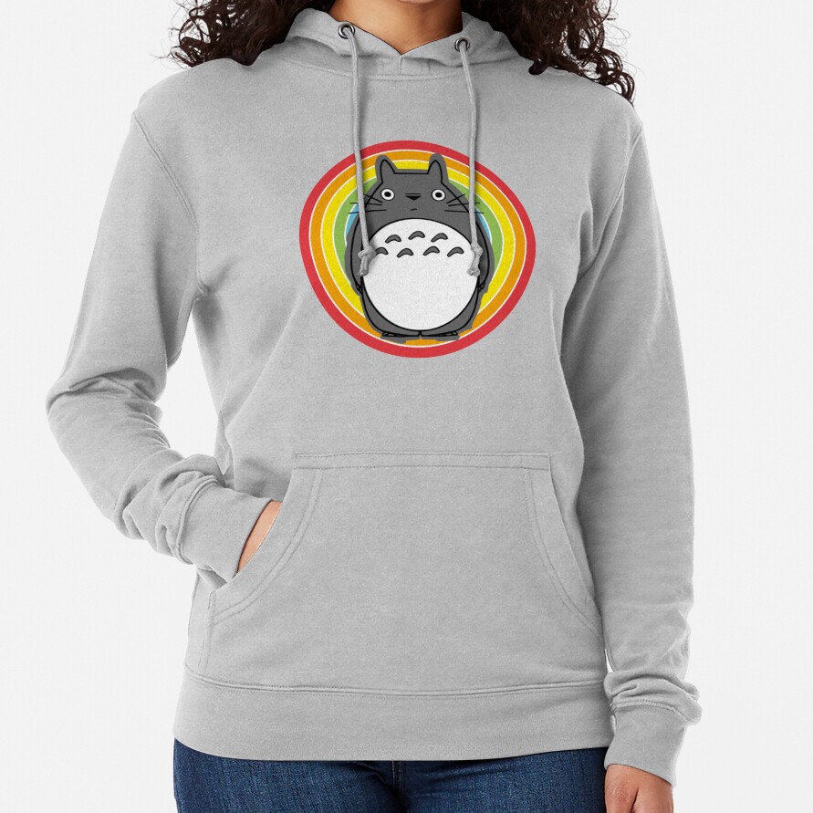 Totoro Rainbow Hoodie - Image 5