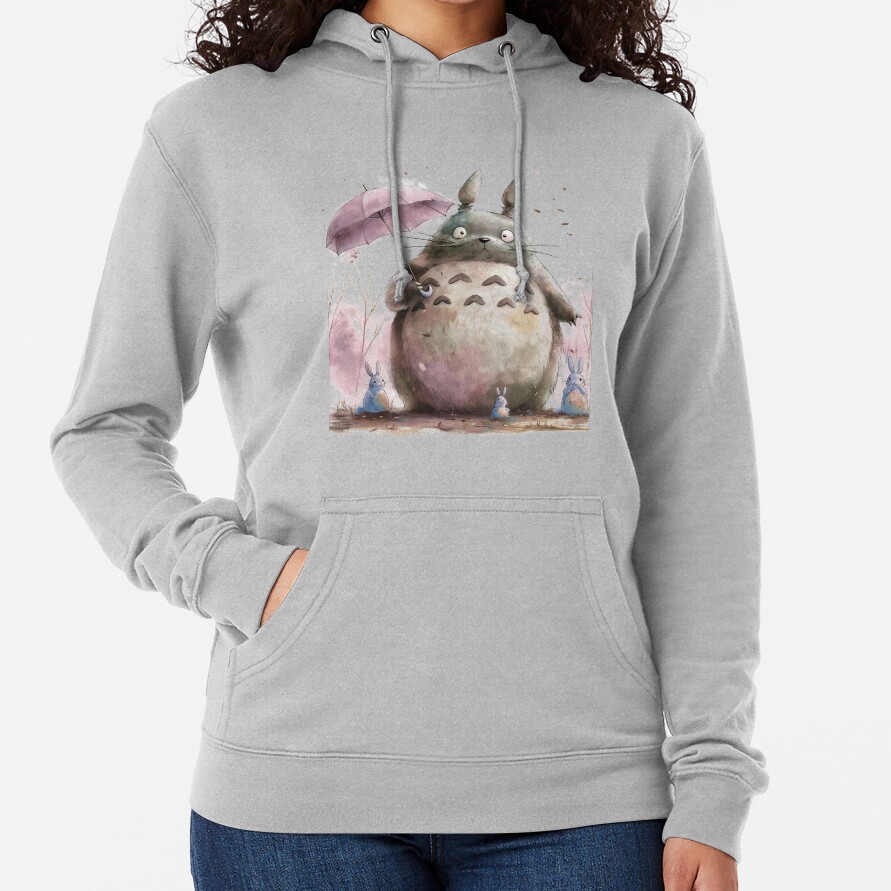 Bunny With Umbrella Hoodie - Image 5
