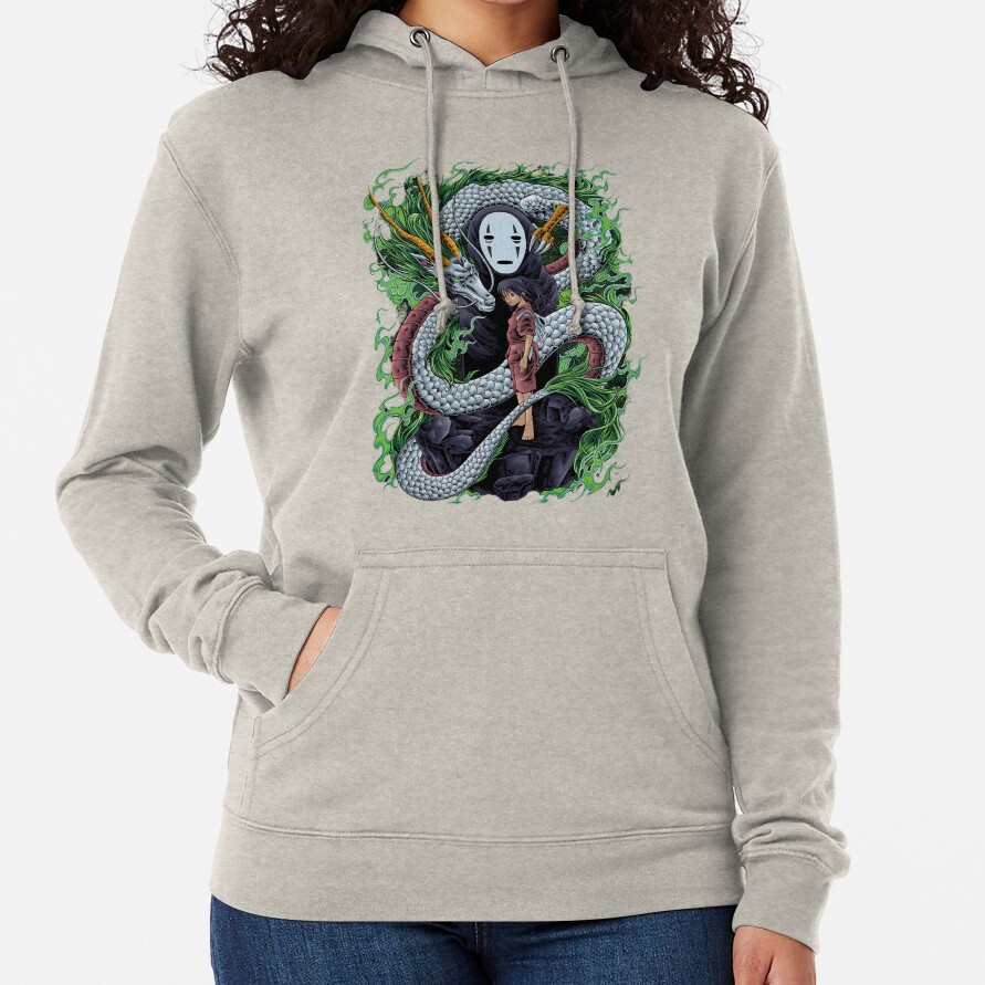 Spirited Away T-shirt Hoodie - Image 4