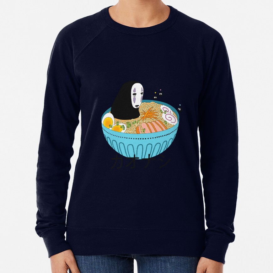 No Face In Ramen Spirited Away Sweatshirt - Image 6