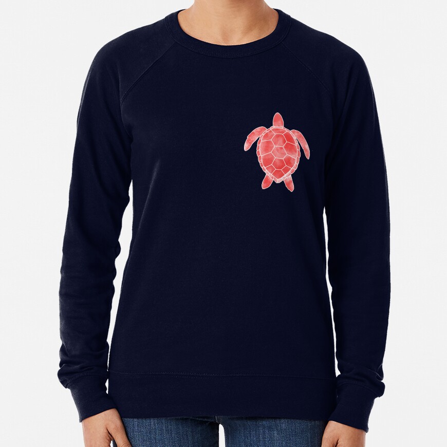 Red Turtle Sticker Sweatshirt - Image 6