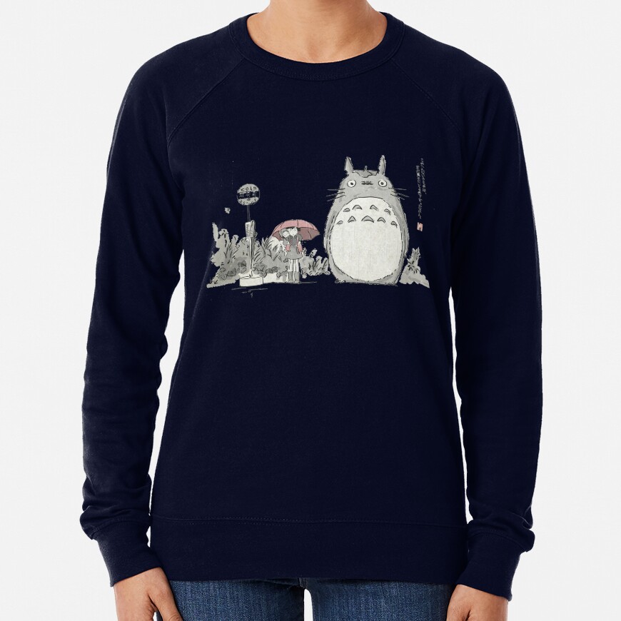 Funny Stop Manga Style Bus Sweatshirt - Image 6