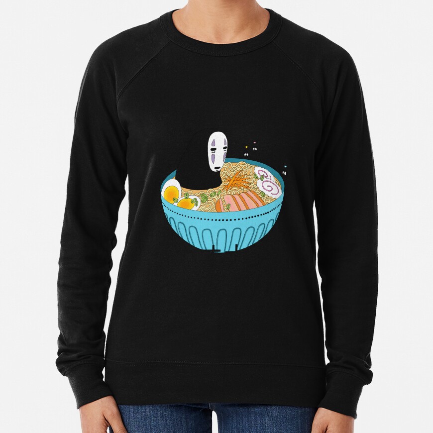 No Face In Ramen Spirited Away Sweatshirt - Image 2