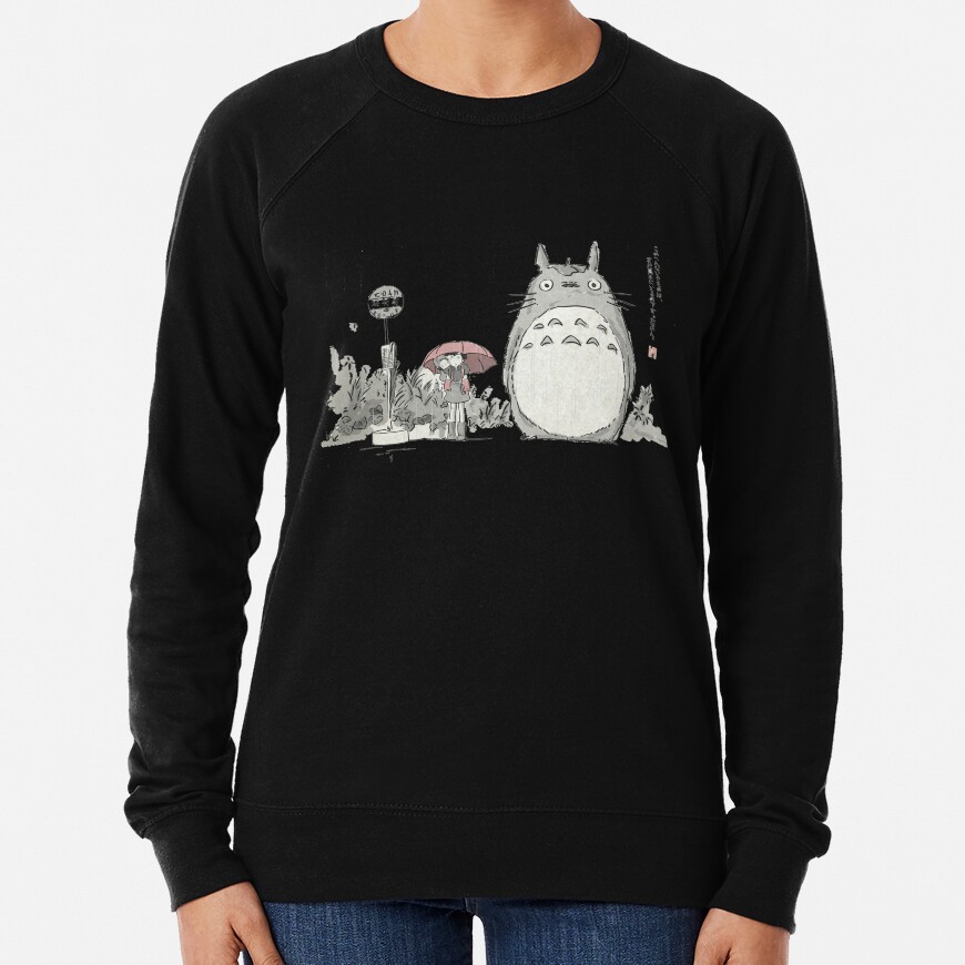 Funny Stop Manga Style Bus Sweatshirt - Image 4
