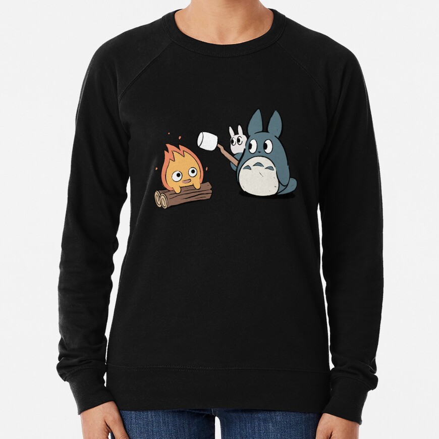 Marshmallow Totoro Sweatshirt - Image 2