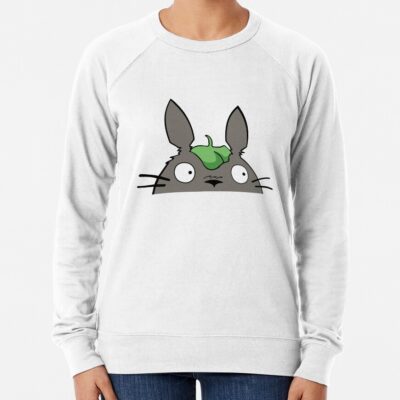 Cute Totoro Peeking Funny Peeker Sweatshirt