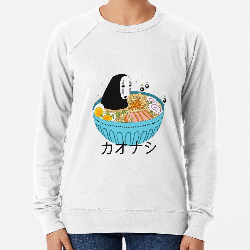 No Face In Ramen Spirited Away Sweatshirt