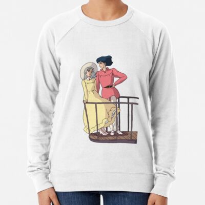 Lovers In The Sky Transparent Sweatshirt
