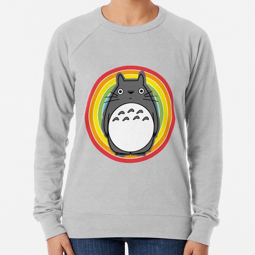 Totoro Rainbow Sweatshirt - Image 5
