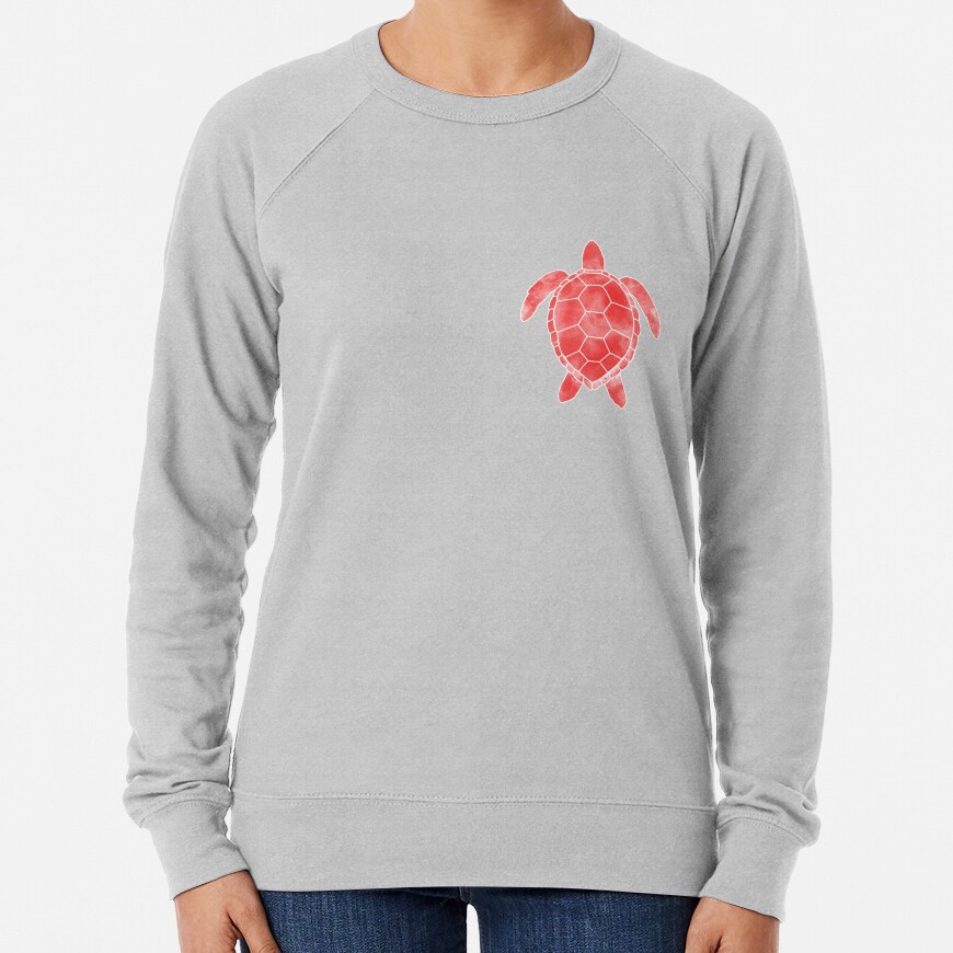 Red Turtle Sticker Sweatshirt - Image 5