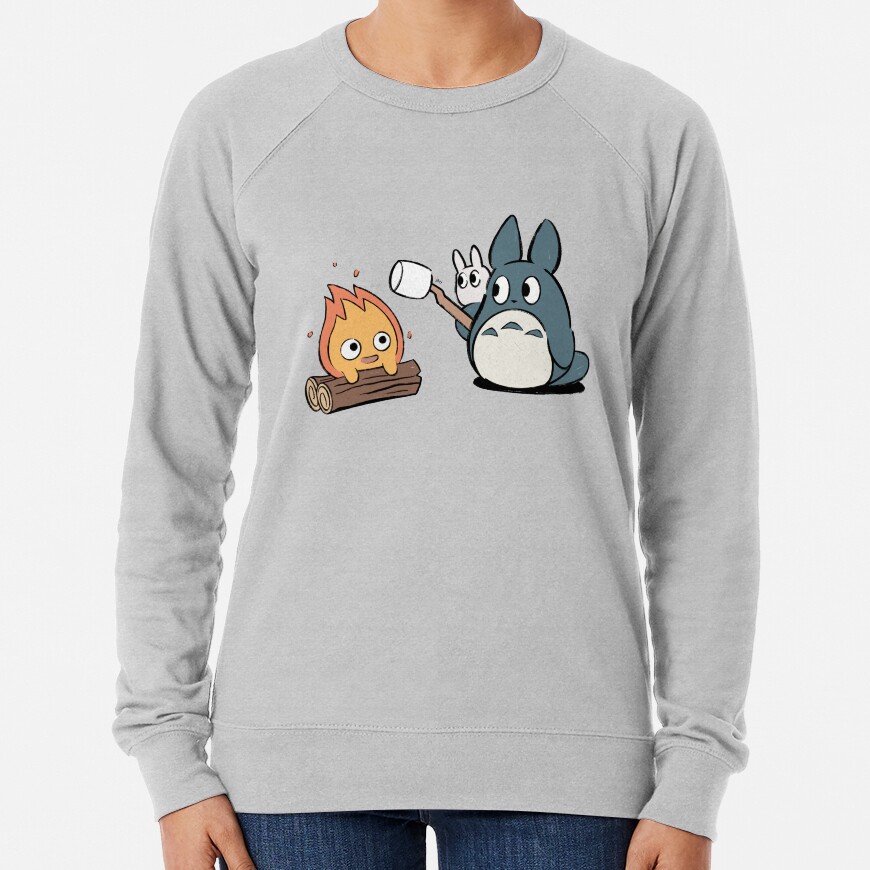 Marshmallow Totoro Sweatshirt - Image 5
