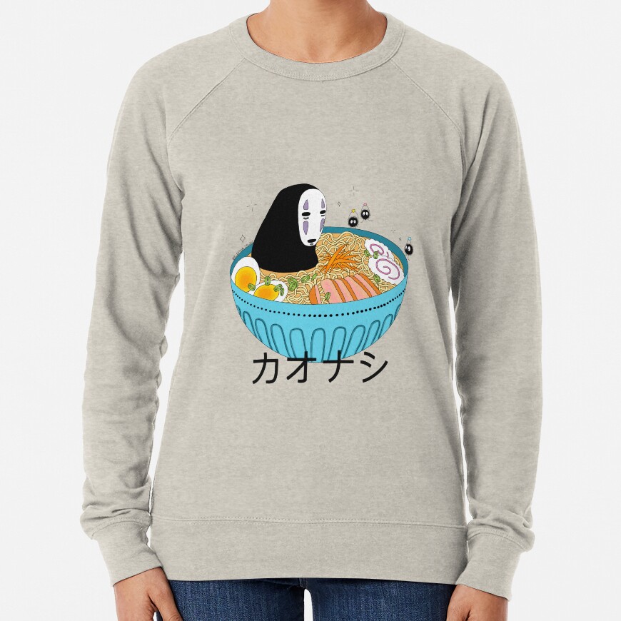 No Face In Ramen Spirited Away Sweatshirt - Image 4