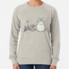 ssrcolightweight sweatshirtwomensoatmeal heatherfrontsquare productx1000 bgf8f8f8 7 - Studio Ghibli Shop