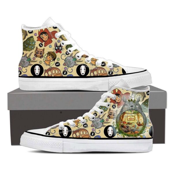 Studio Ghibli Spirited Away Haku Dragon Converse Shoes - Image 3