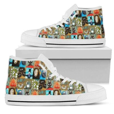Studio Ghibli Top Main Characters Converse Shoes
