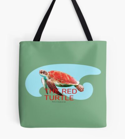 The Red Turtle Tote Bag