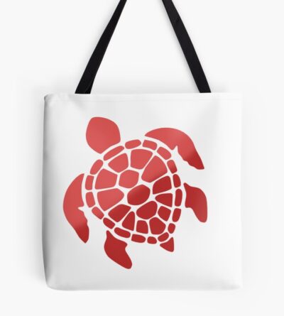 Red Turtle Tote Bag