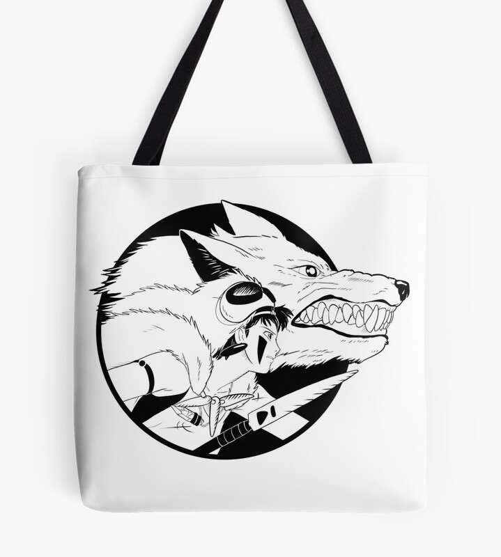 Hot Princess Mononoke Tote Bag