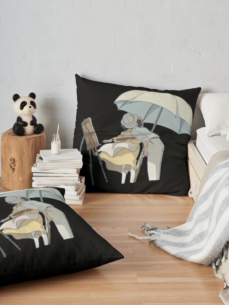 The Wind Rises Throw Pillow - Image 2