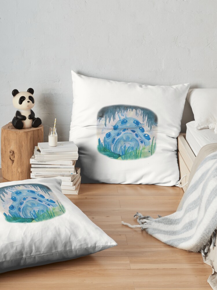Resting Ohmu Throw Pillow - Image 2