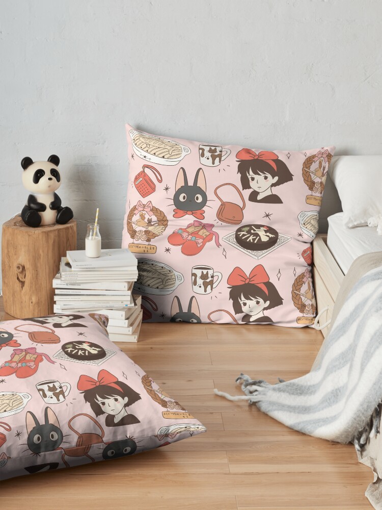 Kiki S Delivery Service Throw Pillow - Image 2