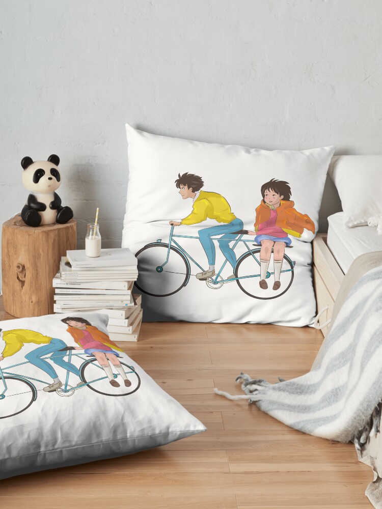 Whisper Of The Heart Fanart Throw Pillow - Image 2