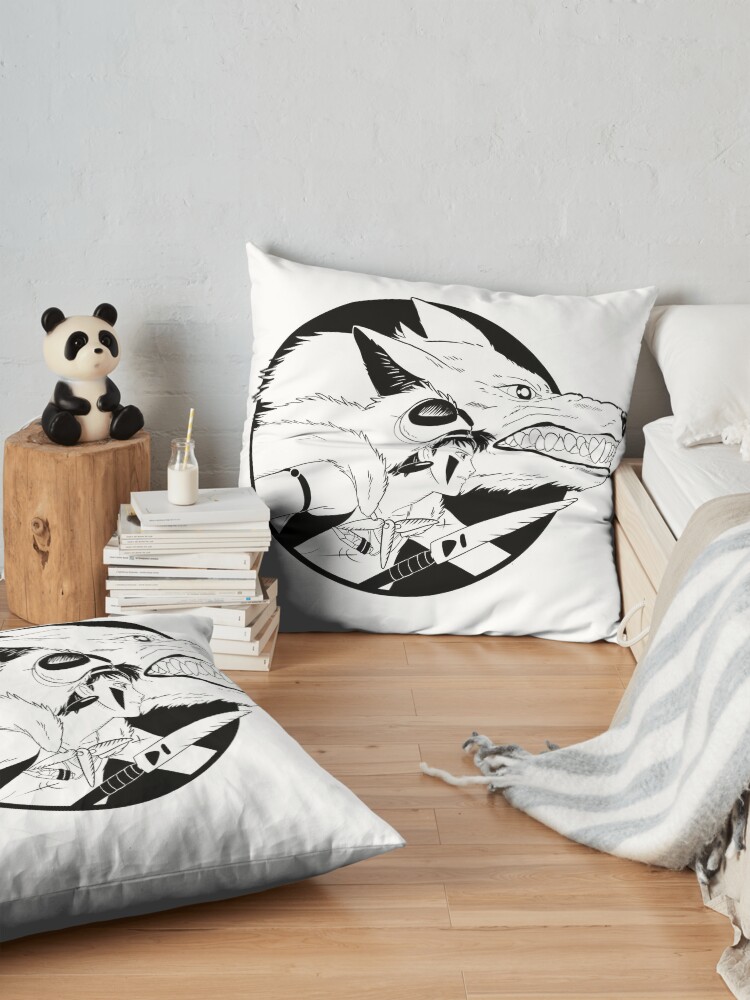 Princess Mononoke Throw Pillow - Image 2