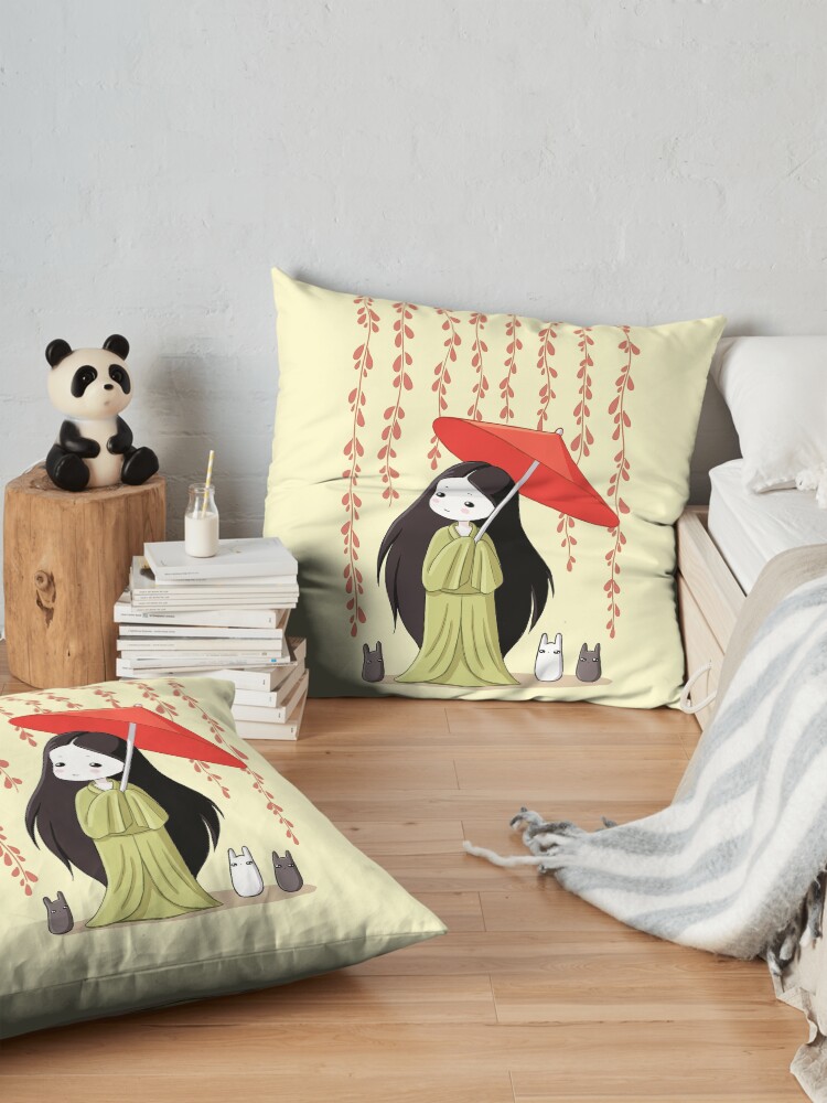 Little Friends Throw Pillow - Image 2
