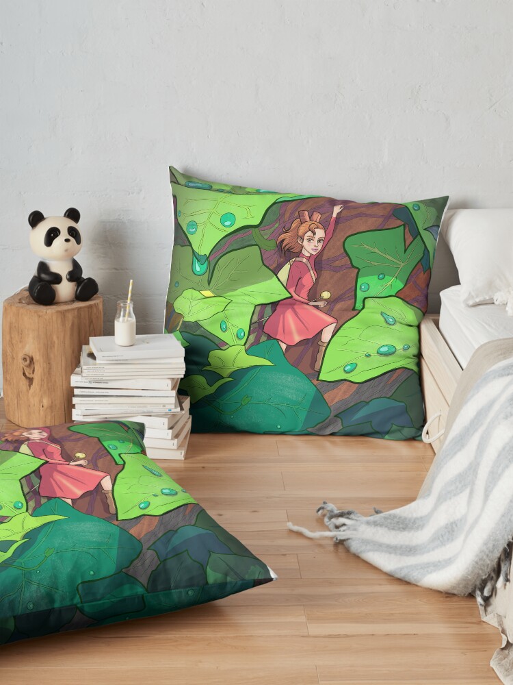 Arrietty Adventures In The Hidden Kingdom Throw Pillow - Image 2