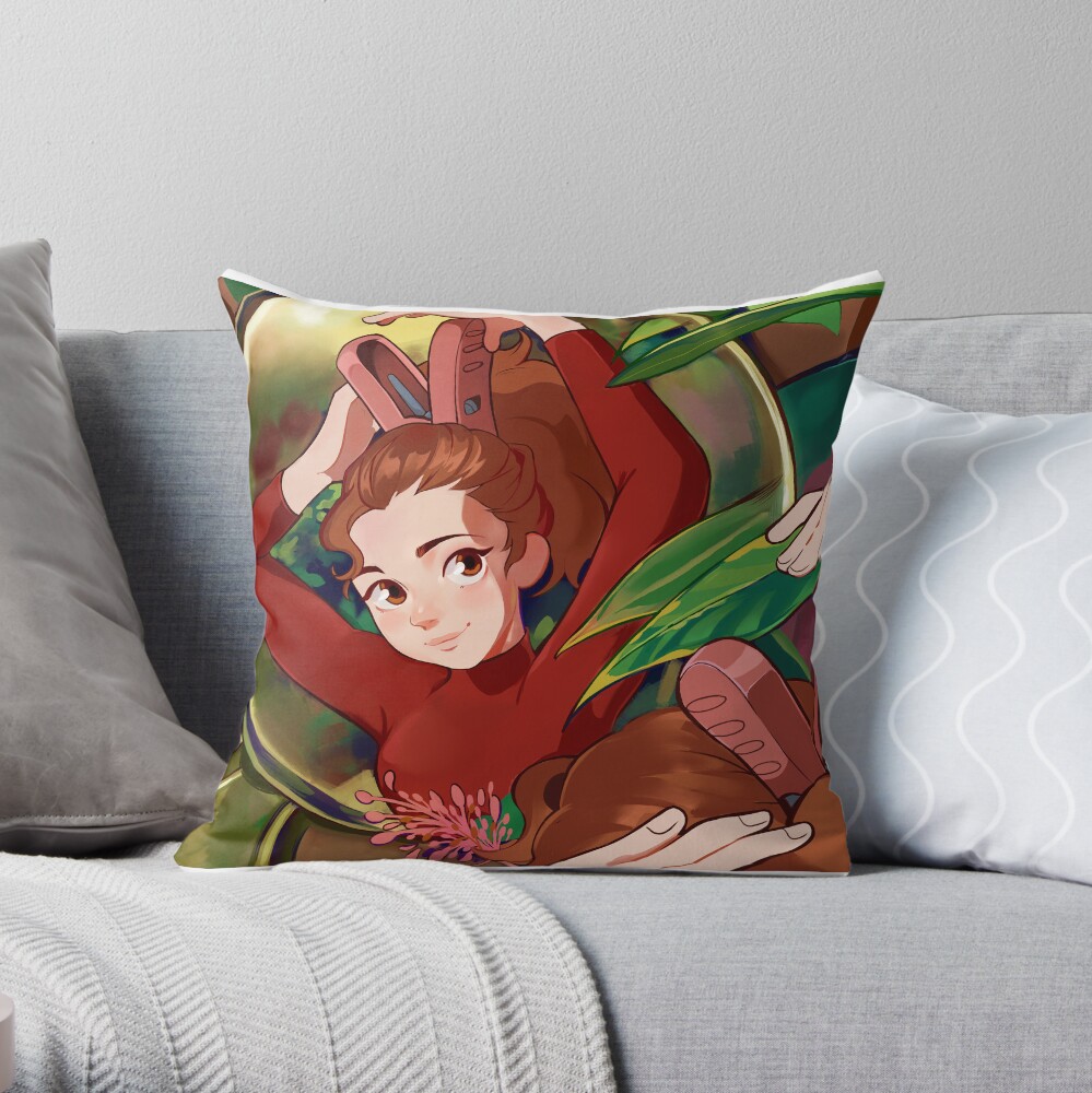 Arrietty Throw Pillow