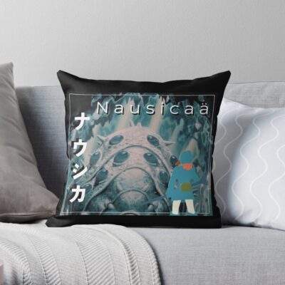Toxic Jungle Princess Throw Pillow