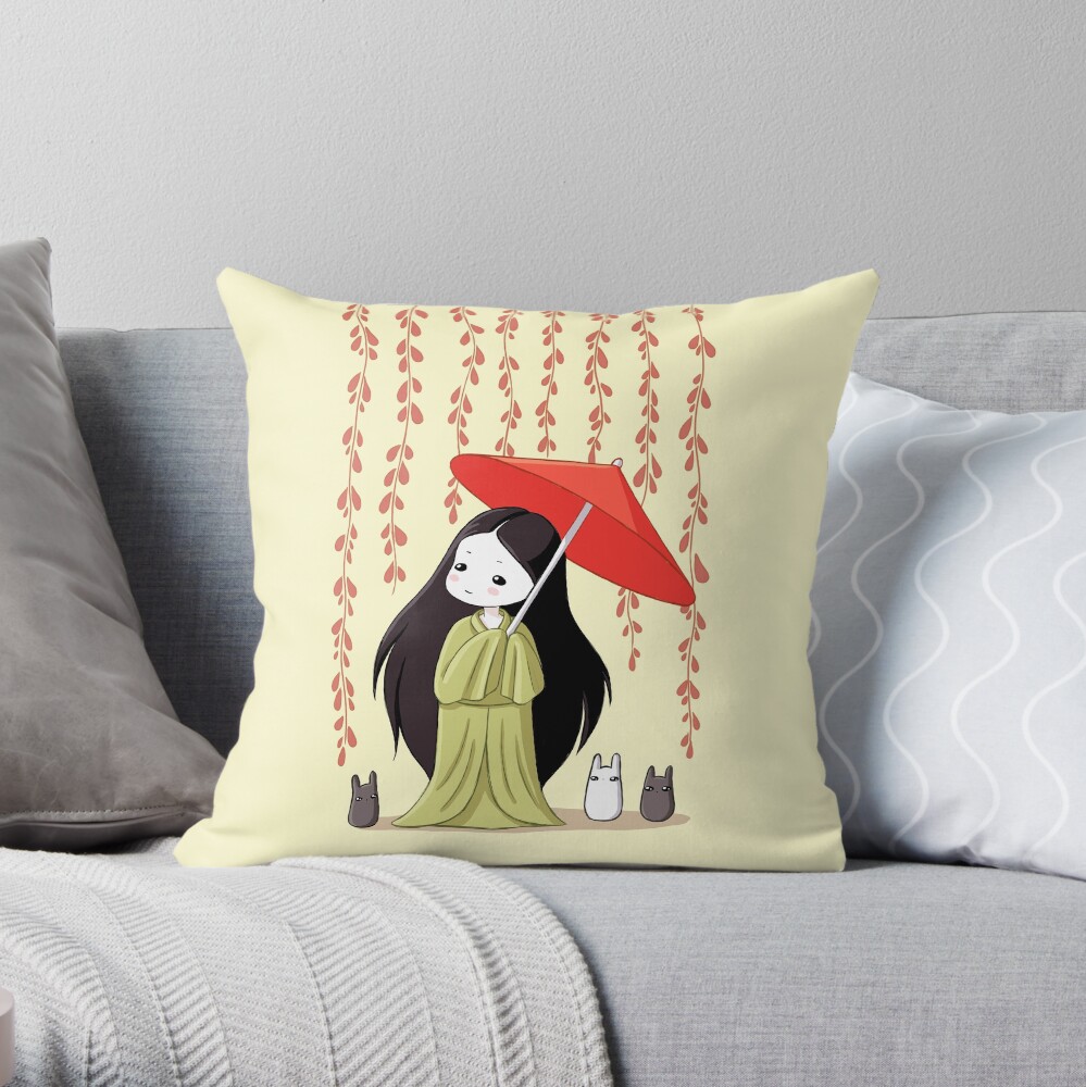 Little Friends Throw Pillow