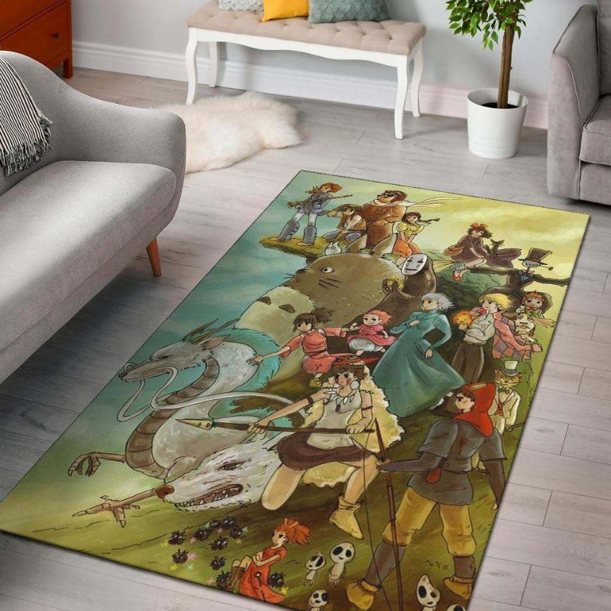 Studio Ghibli Universe Movie Rug