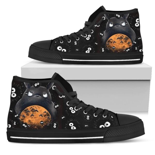 Studio Ghibli My Neighbor Totoro & Susuwatari Cute Converse Shoes - Image 3