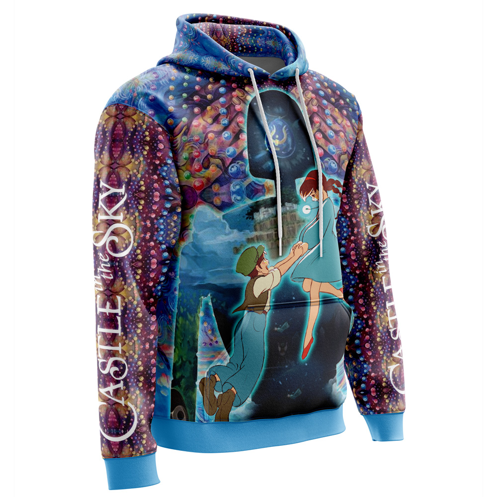Studio Ghibli Laputa: Castle In The Sky 3D Hoodie - Image 2